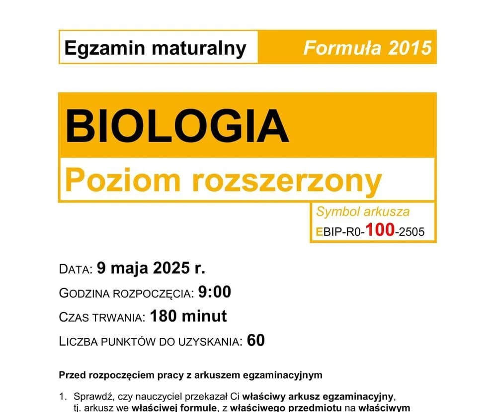 Ile dokładnie trwa matura rozszerzona z biologii? Sprawdź, jak dobrze zarządzać czasem!