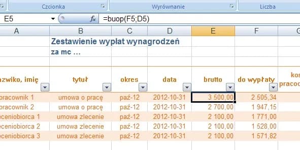 Proste obliczanie kwot brutto w Excelu: naucz się podstawowych formuł