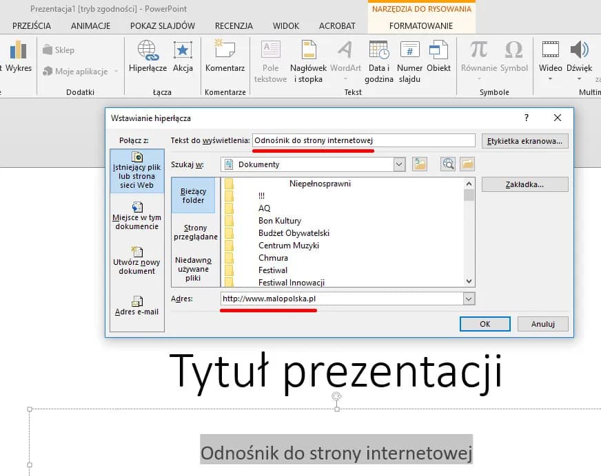 Jak zrobić hiperłącze w PowerPoint: Prosty przewodnik krok po kroku