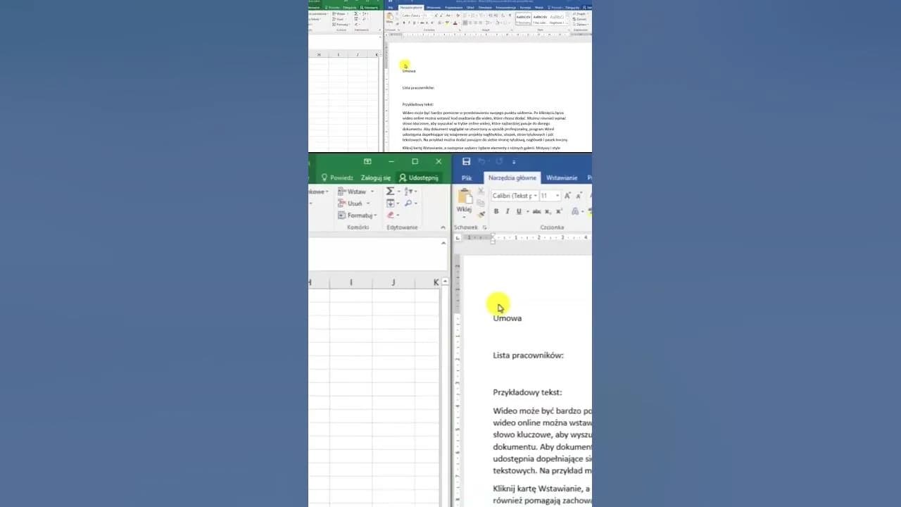 Jak skopiować tabelę z excela do worda bez zbędnych problemów