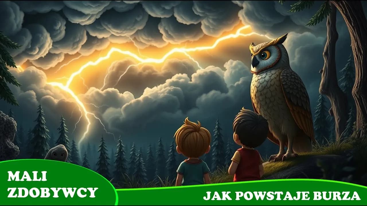 Jak powstaje burza? Edukacyjny film dla dzieci o zjawiskach atmosferycznych
