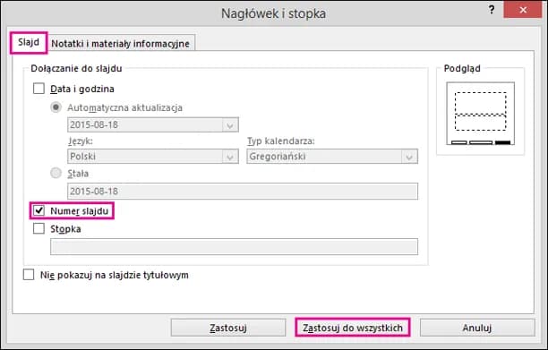 Jak ponumerować slajdy w PowerPoint: Prosta instrukcja krok po kroku
