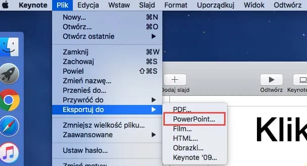 Jak otworzyć prezentację z Keynote w PowerPoint: 3 proste metody