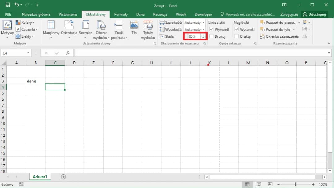 Jak wydrukować cały arkusz Excel: 5 prostych kroków