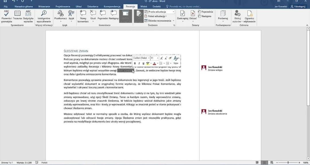Jak cofnąć w Wordzie - proste sposoby na przywrócenie zmian