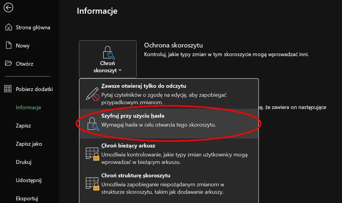 Jak zaszyfrować Excel hasłem: Skuteczna ochrona poufnych danych